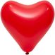 Кулька латексна з гелієм у формі серця 12" 1111-2222 фото 1