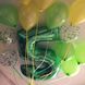 Фольгована кулька з гелієм Цифри Зелені (від 0 до 9 на вибір) 40", розмір 102 см 1207-0010 фото 1