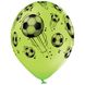 Кулька латексна з гелієм М'ячі футбольні 30 см 1103-1621 фото 2