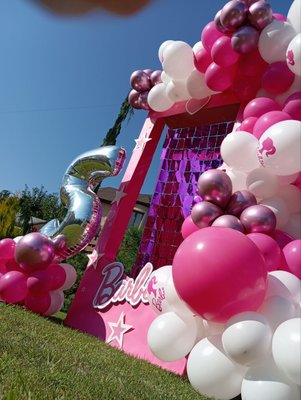 1110-1212 Фотозона "Barbie Party" 1110-1212  фото