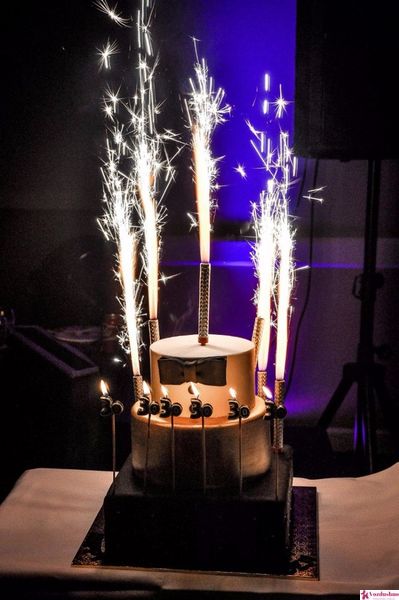 MF-001 свічки феєрверки в торт, холодний фонтан 12 см, 40 сек, 4 шт/уп Maxsem MF-001 фото